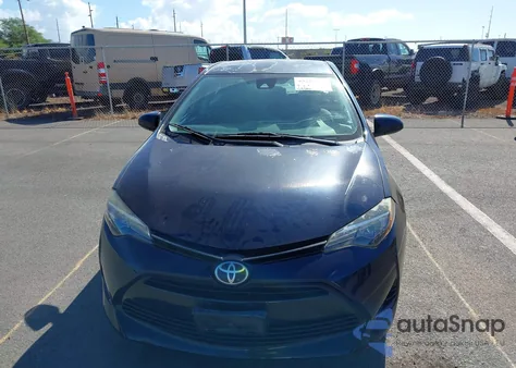 2017 Toyota Corolla Le из США, поврежденный, VIN 5YFBURHEXHP593773